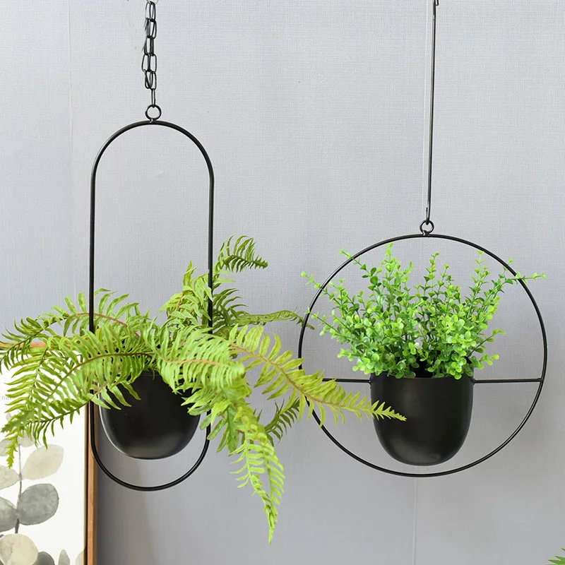 Wrought Iron Hanging Planter E - Spider Plant Hanging review and price