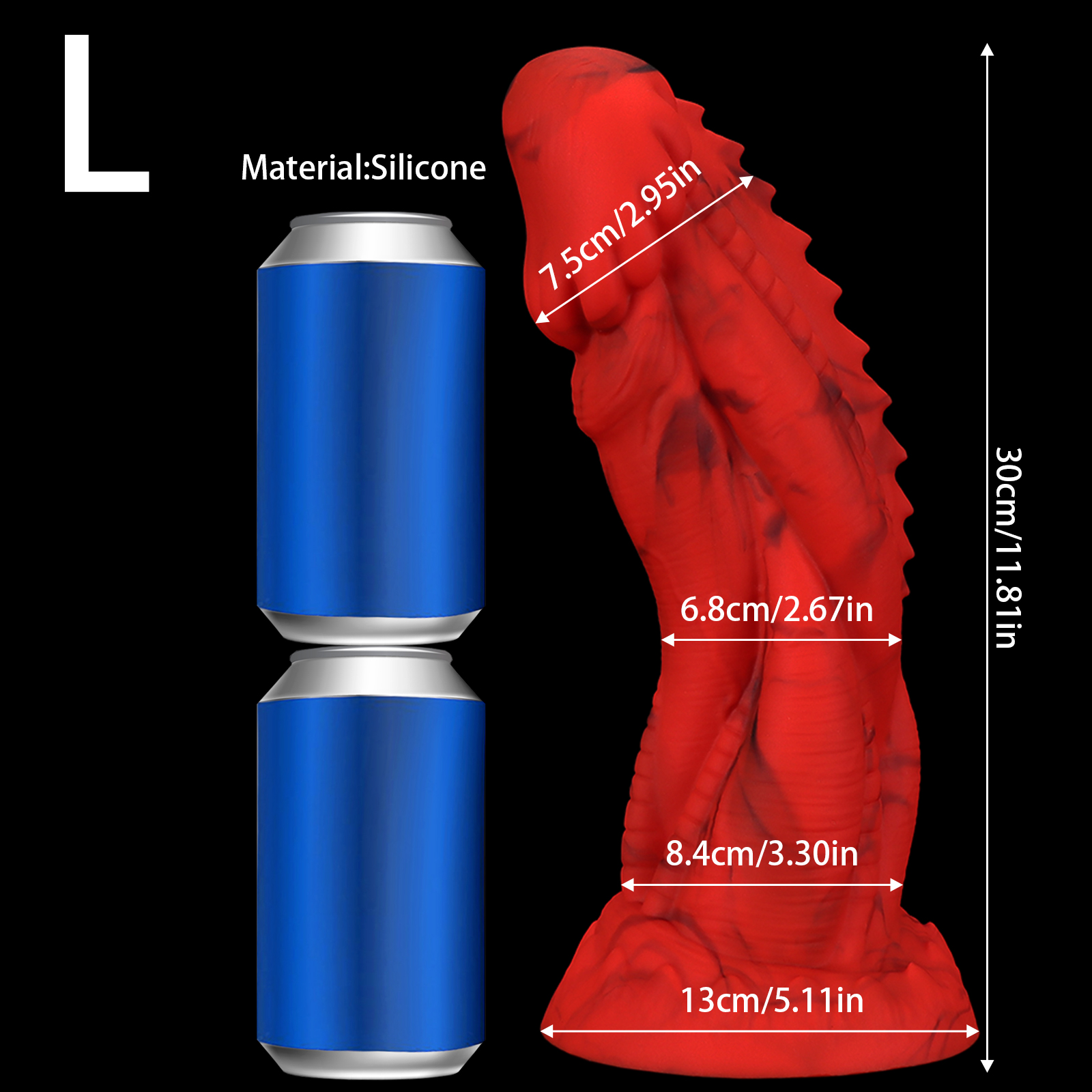 Huge Big Large Anal Plug Drago - Monstera Adansonii review and price