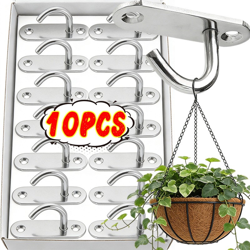 10/1pcs Heavy Duty J Hooks Sta - Spider Plant Hanging review and price