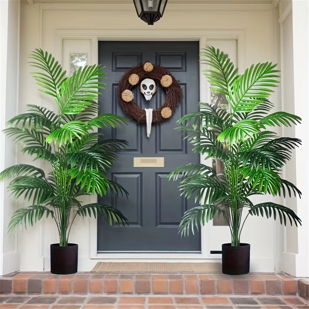 24 Leaves Areca Palm Artificia - Dracaena Marginata review and price