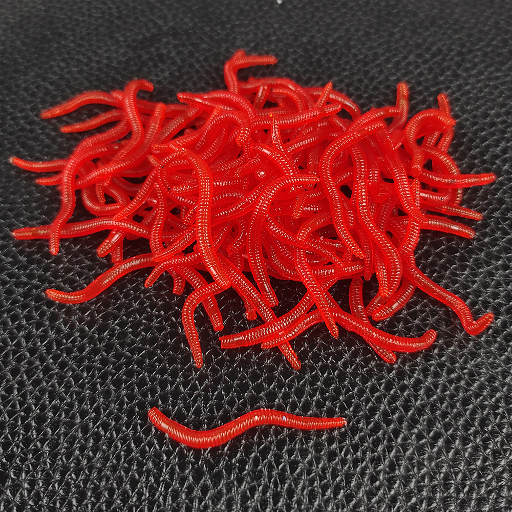 20PCS-100PCS 3.5cm 0.15g Soft  - Aglaonema Red review and price