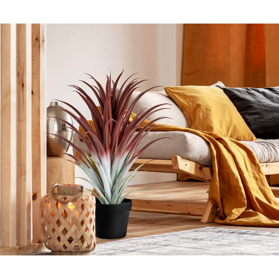 Hyper Realistic Big Red Artifi - Aloe Vera Pot review and price