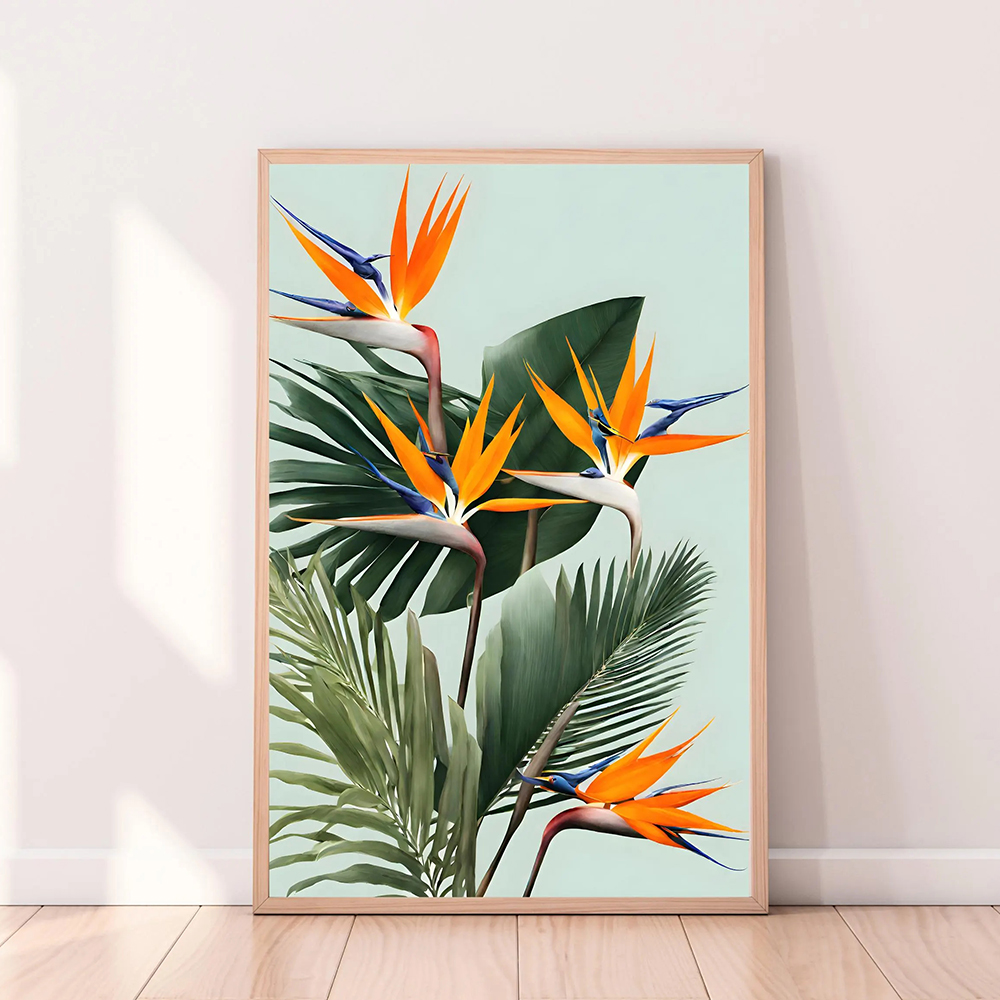 Bird of Paradise Wall arts, St - Bird Paradise Strelitzia review and price