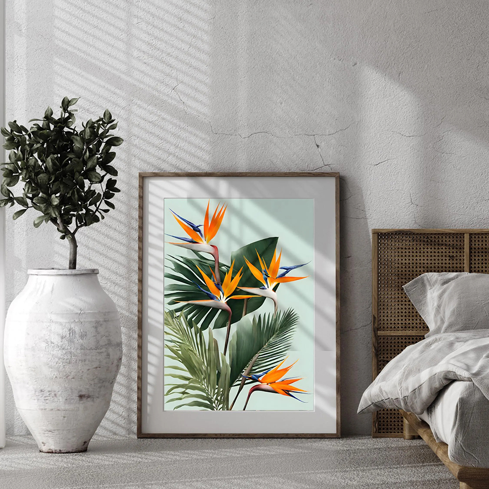 Bird of Paradise Wall arts, St - Bird Paradise Strelitzia review and price