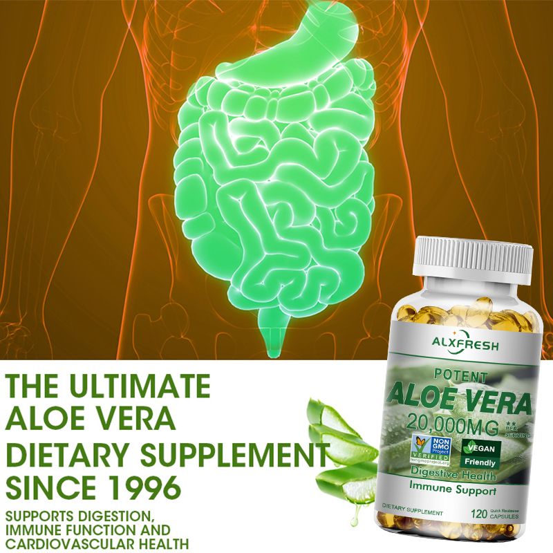 Aloe Vera Capsules Improve Dig - Aloe Vera Pot review and price