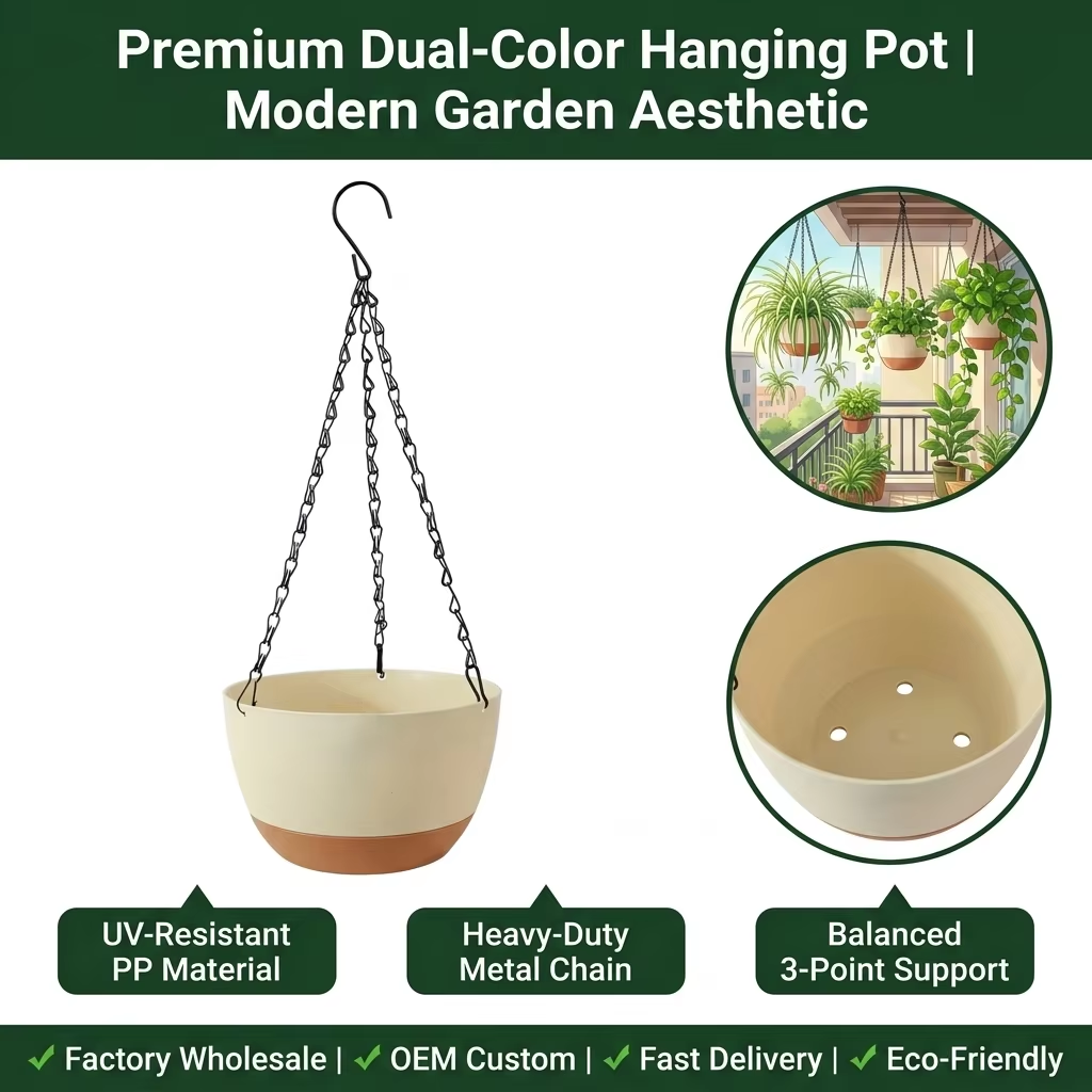 Modern Everyday Dual-Color Han - Spider Plant Hanging review and price