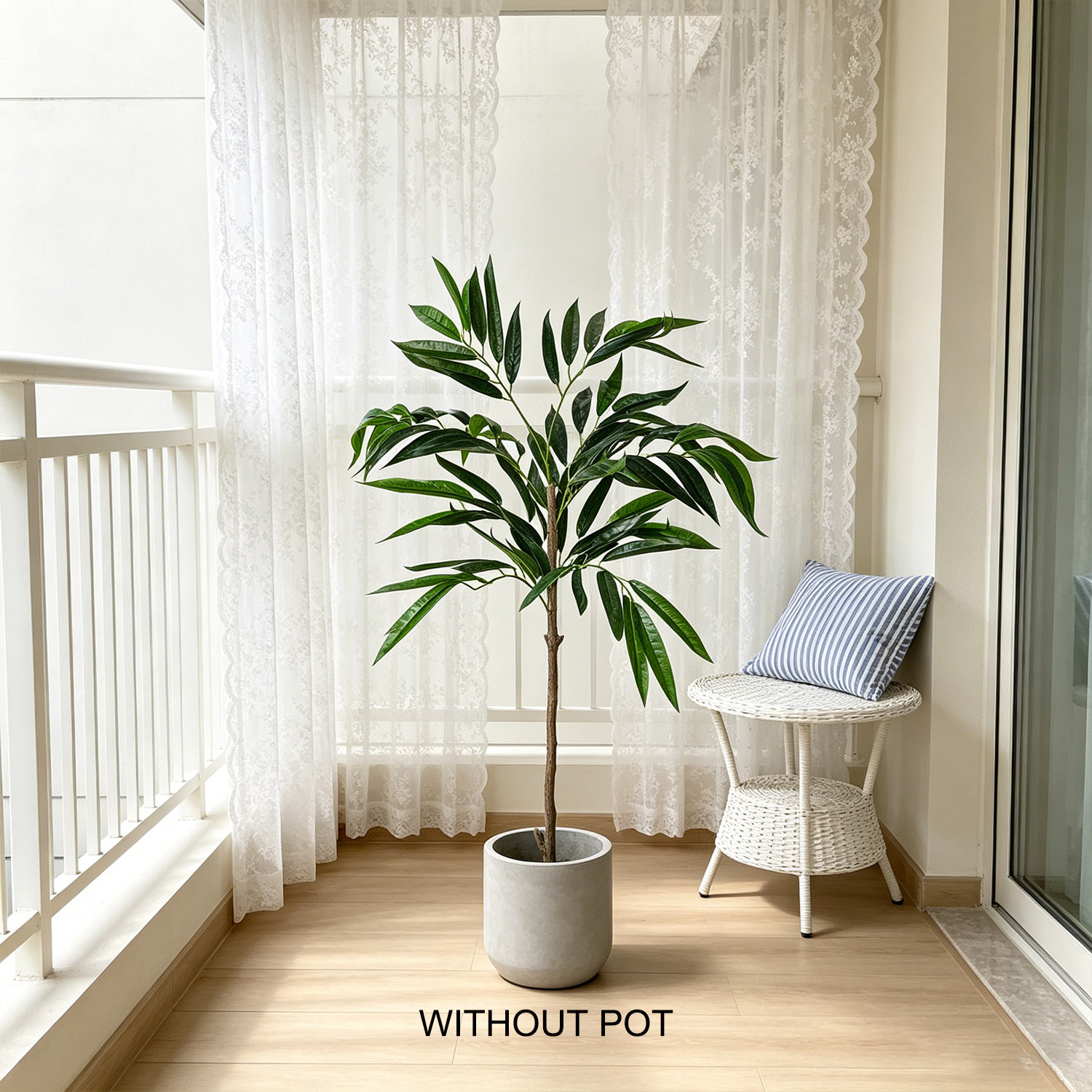 65-210cm/6.9ft Artificial Will - Ficus Lyrata Tree review and price